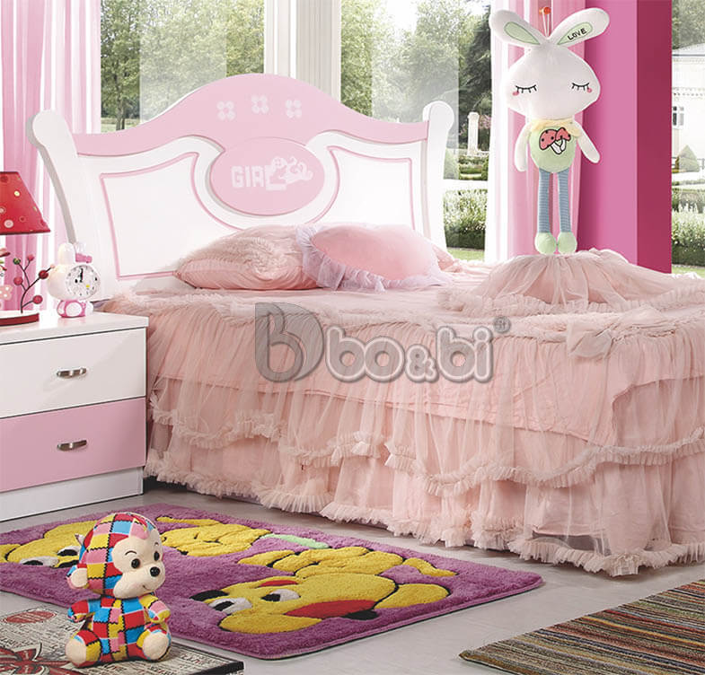 Giường công chúa đẹp nhập khẩu BB BABY870G-2